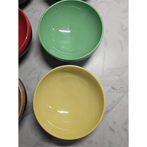 MCM Therm-O-Bowl Reinecke Design Set of 6 Sputnik Multicolor Atomic Bowls 5.5" - Picture 5 of 15